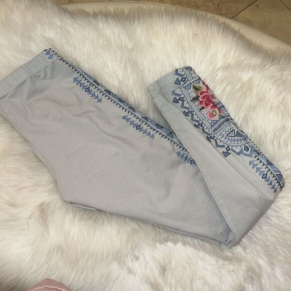 Johnny Was embroidered leggings xs - Picture 4 of 4